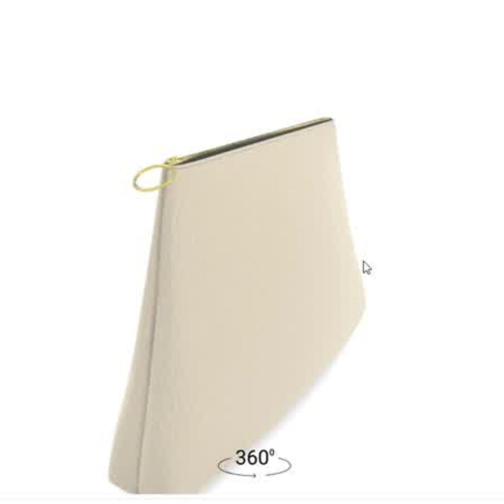 The Margaret Oversized Leather Clutch