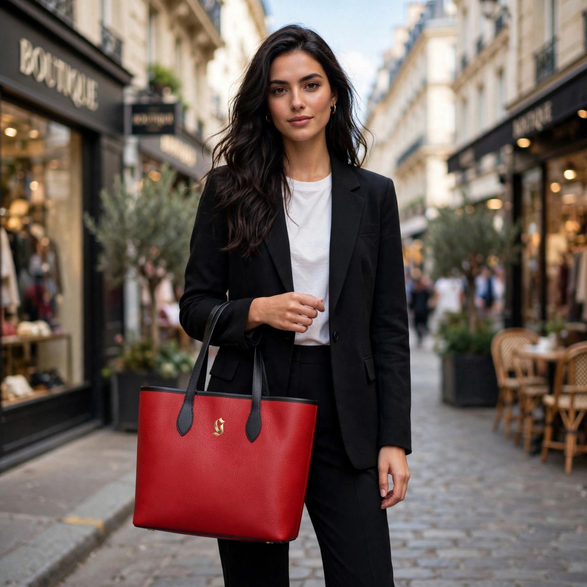 The Elizabeth Leather Tote Bag